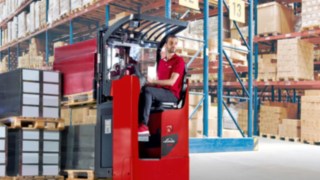 Die neuen Fahrersitzhubwagen von Linde Material Handling im Traglastbereich von 1,2 bis 2,5 Tonnen